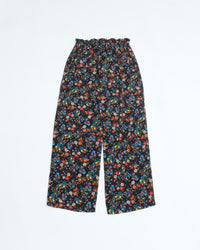 MEYAME  COZY PANTS (FLOWER) MEY-2319 BLACK