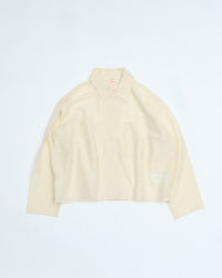 MEYAME  COTTON SILK SHORT JACKET MEY-2314 CREAM