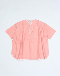 Henley Neck Department   Allen Henley Neck Shirt  SIDOGRAS Pink