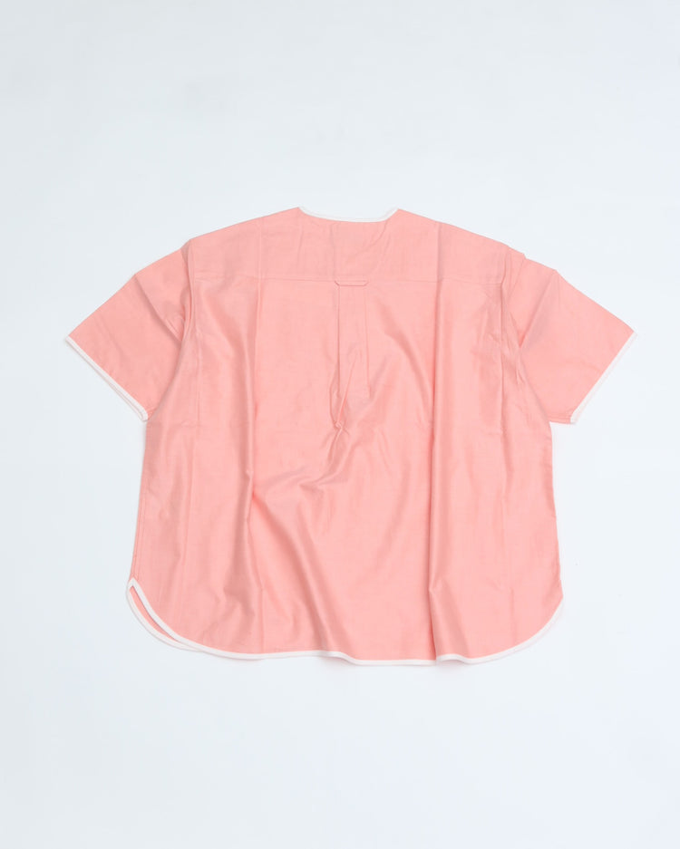 Henley Neck Department   Allen Henley Neck Shirt  SIDOGRAS Pink