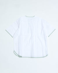 Henley Neck Department   Allen Henley Neck Shirt  SIDOGRAS White OX