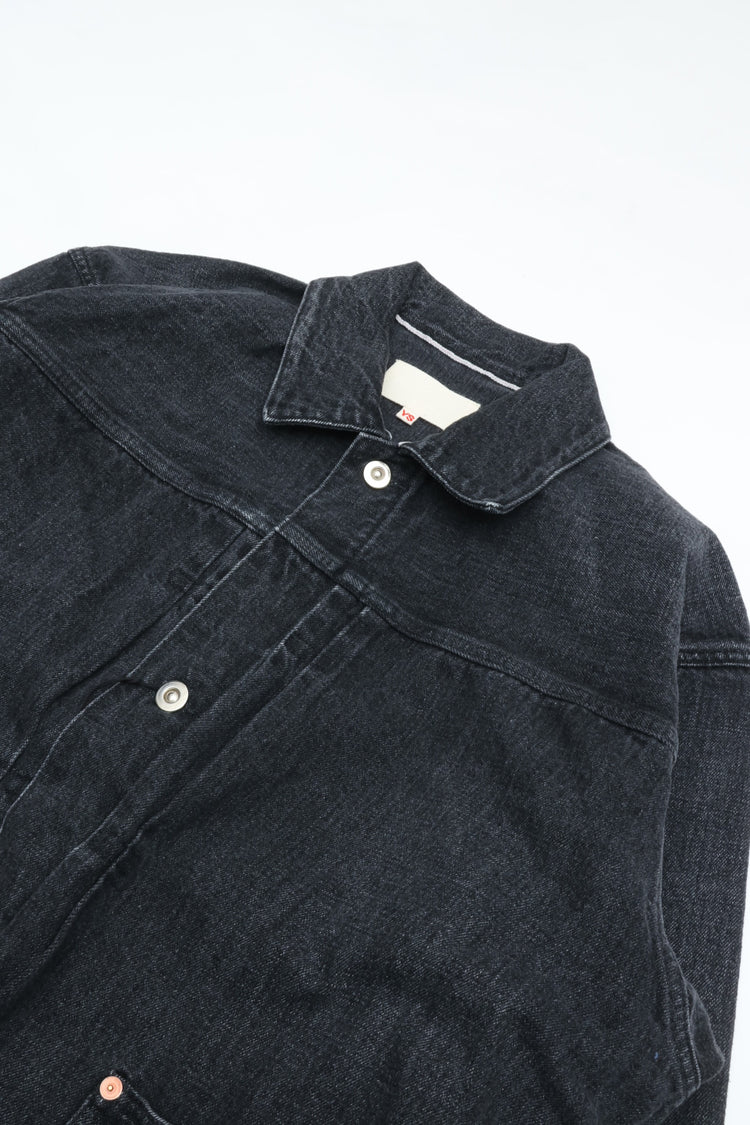 YOKO SAKAMOTO  COVERALL Fade black