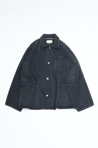 YOKO SAKAMOTO  PLEATS JACKET Fade Black
