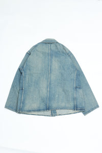 YOKO SAKAMOTO  COVERALL Fade Indigo