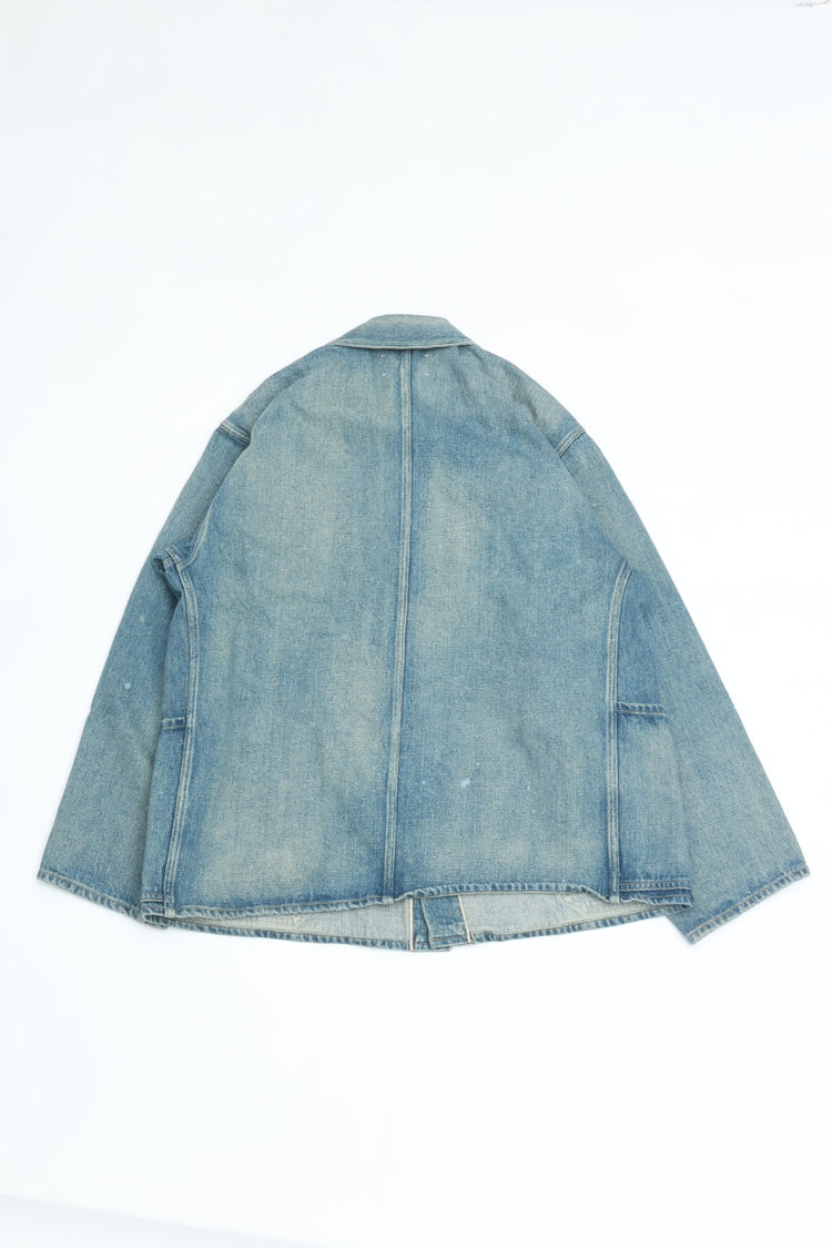 YOKO SAKAMOTO  COVERALL Fade Indigo