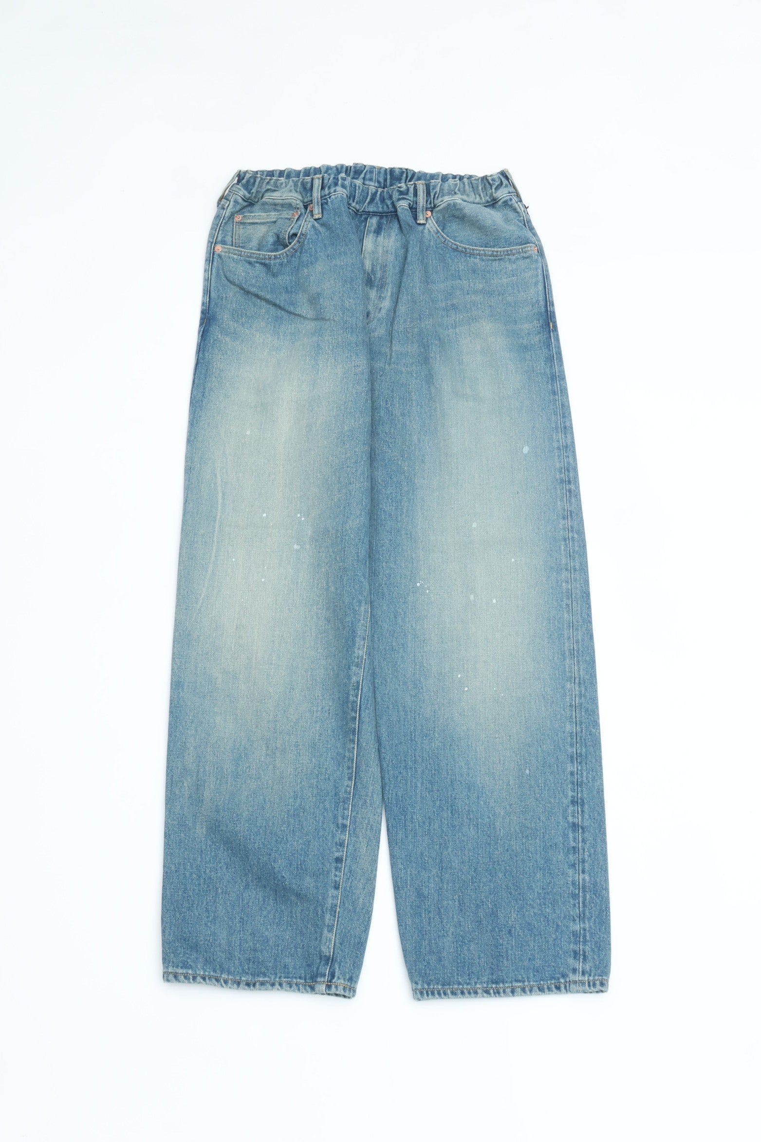 YOKO SAKAMOTO 5 POCKET EASY PANTS Fade Indigo – CASDAY