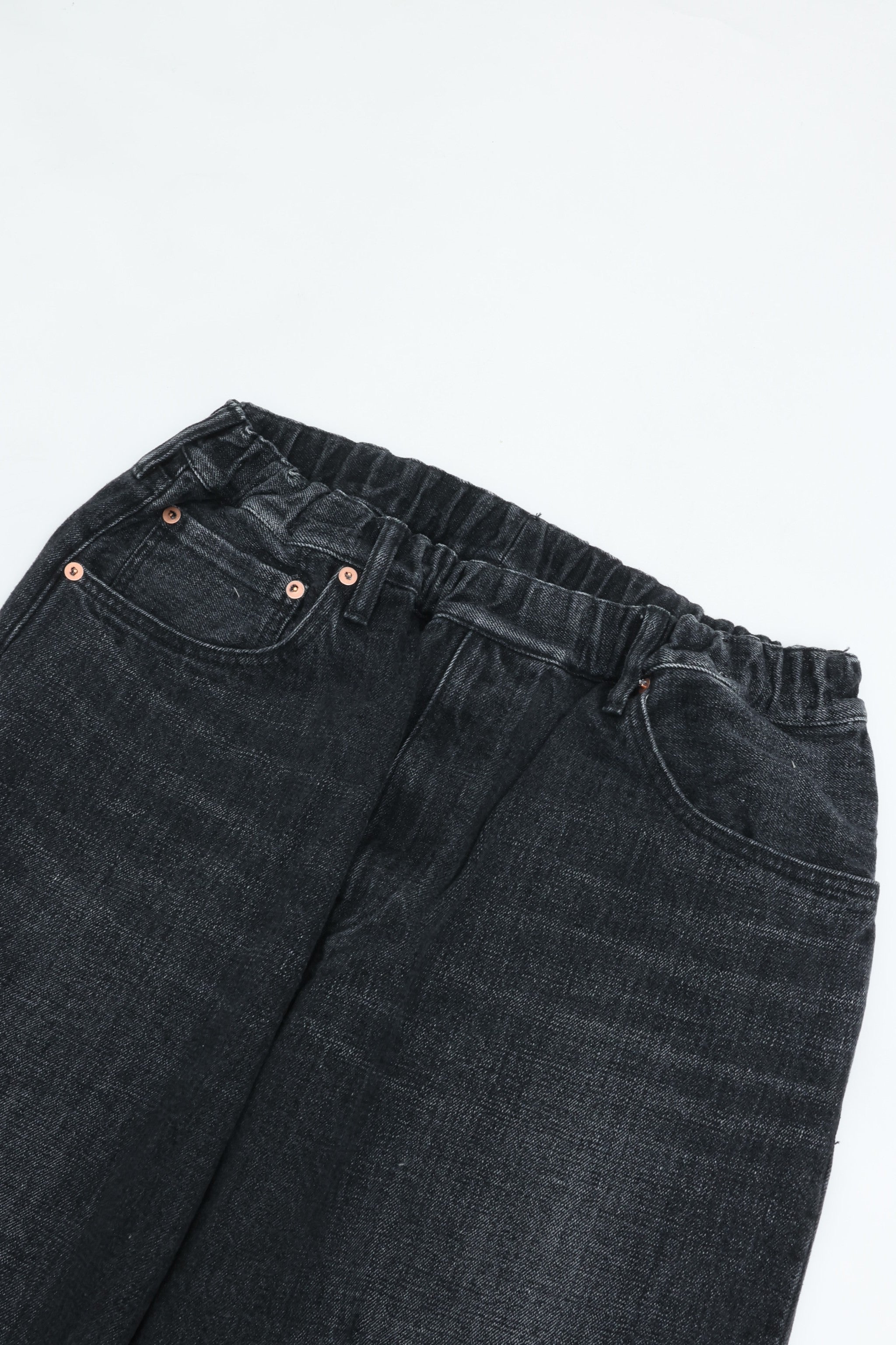 YOKO SAKAMOTO 5POCKET EASY PANTS Fade Black – CASDAY / キャスデイ