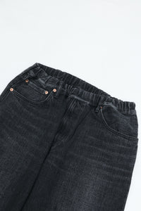 YOKO SAKAMOTO  5POCKET EASY PANTS Fade Black
