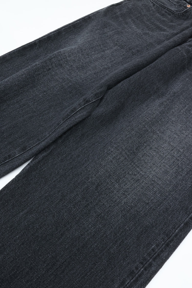 YOKO SAKAMOTO  5POCKET EASY PANTS Fade Black