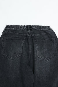 YOKO SAKAMOTO  5POCKET EASY PANTS Fade Black