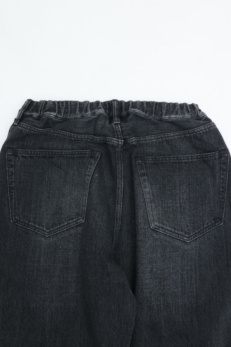 YOKO SAKAMOTO  5POCKET EASY PANTS Fade Black