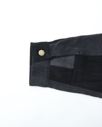 Sillage / trucker jacket black denim seven