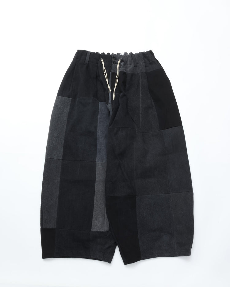 Sillage / circular pants black denim ten 