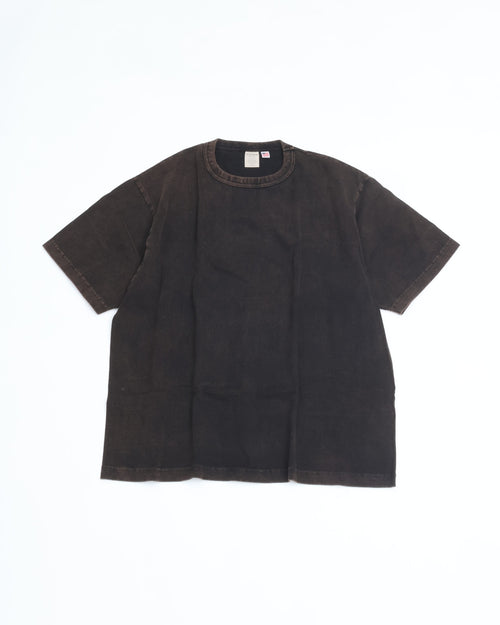 TOUGHER   BREA S/S TEE CHEMICAL BLANK Bleach BLACK