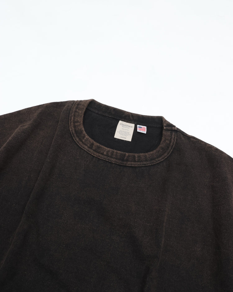 TOUGHER   BREA S/S TEE CHEMICAL BLANK Bleach BLACK