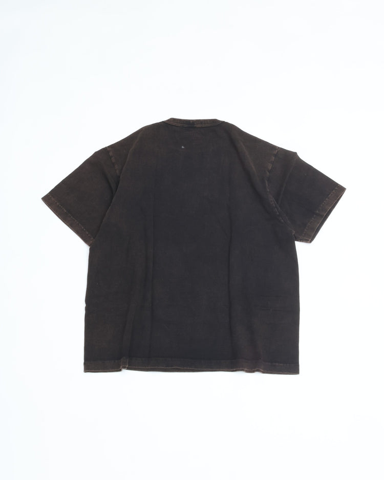 TOUGHER   BREA S/S TEE CHEMICAL BLANK Bleach BLACK