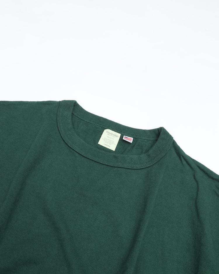 TOUGHER   BREA S/S TEE  SOLID BLANK DK Forest GREEN