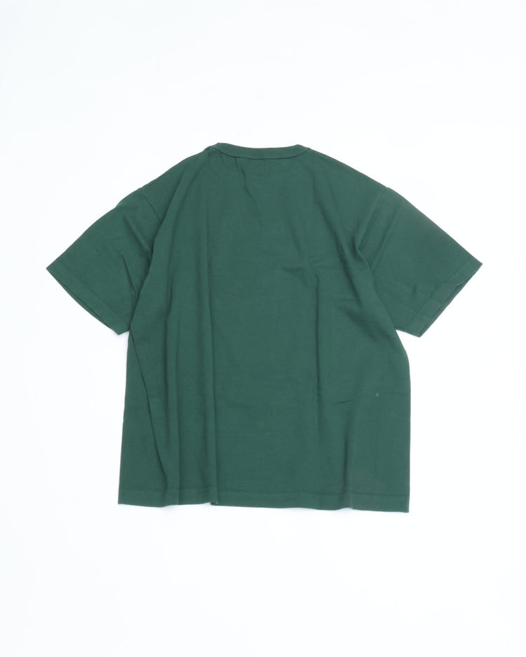 TOUGHER BREA S/S TEE SOLID BLANK DK Forest GREEN
