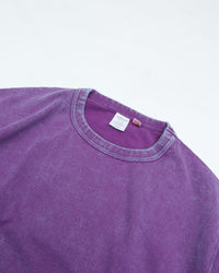 TOUGHER   BREA S/S TEE CHEMICAL BLANK Bleach PURPLE