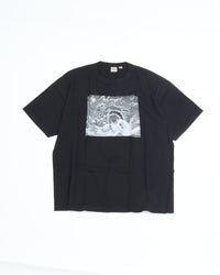 TOUGHER   BREA S/S TEE　JIM WOODRING FRANK2(BLACK)