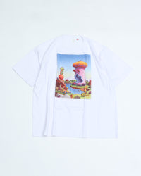 TOUGHER BREA S/S TEE JIM WOODRING Ecolalia (WHITE)