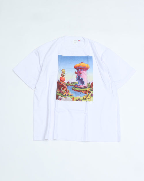 TOUGHER   BREA S/S TEE　JIM WOODRING Ecolalia(WHITE)