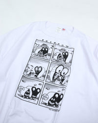 TOUGHER   BREA S/S TEE　JIM WOODRING PUSHPAW(WHITE)