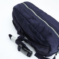 PORTER CLASSIC  SUPER NYLON WAIST BAG BLUE
