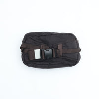 PORTER CLASSIC  SUPER NYLON WAIST BAG BLACK