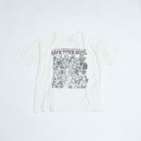REMI RELIEF HARD SP Processed 20/Jersey BIG Size T-Shirt (SAVE YOUR SOUL) Cat Version OFFWHITE