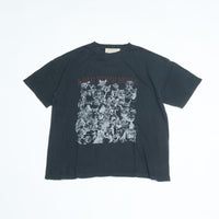 REMI RELIEF HARD SP Processed 20/Jersey BIG T-shirt (SAVE YOUR SOUL) Cat Version BLACK