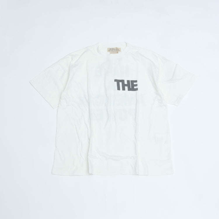 REMI RELIEF  HARD SP加⼯20/天竺BIGサイズT(THE)  OFFWHITE