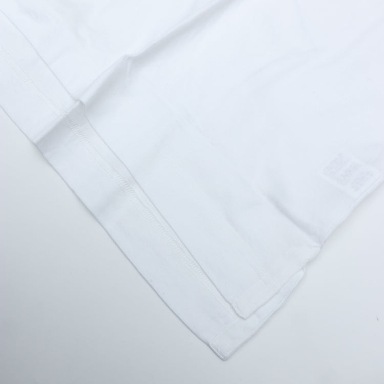maillot mature (マイヨマチュア) cotton big polo WHITE MAC-26165
