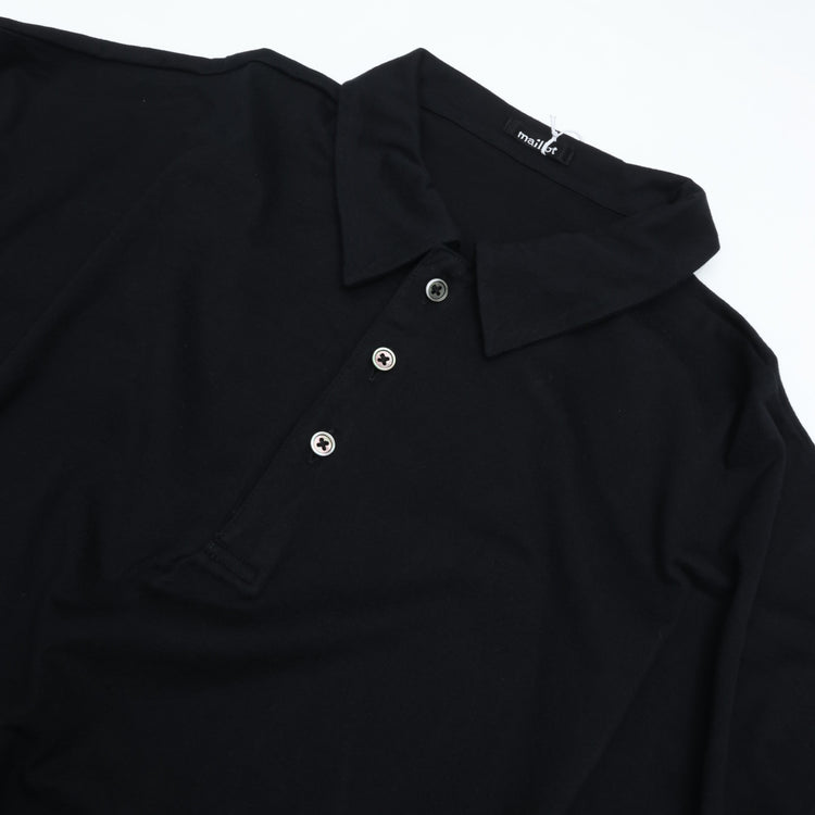 maillot mature cotton big polo BLACK MAC-26165 (copy)