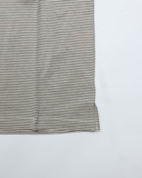 A VONTADE / Compact Border Half Zip Polo SS 1 ECRU*MARINE