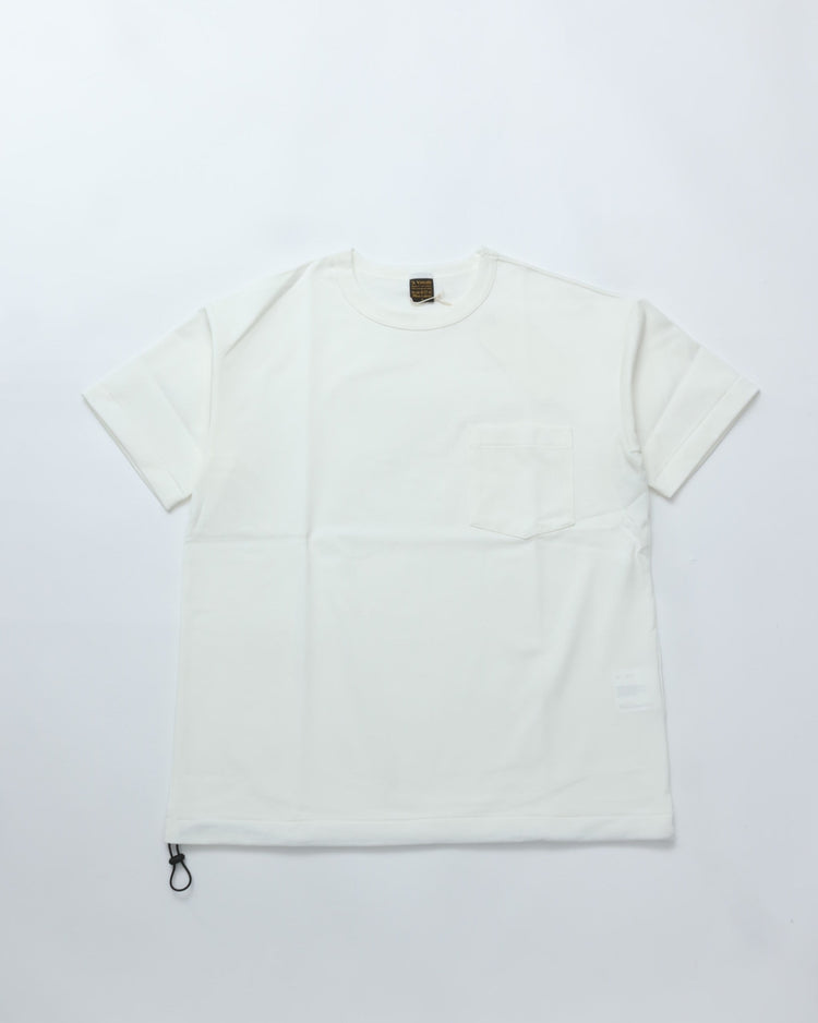 A VONTADE / 9oz Silket Athletic T-Shirt  1 WHITE