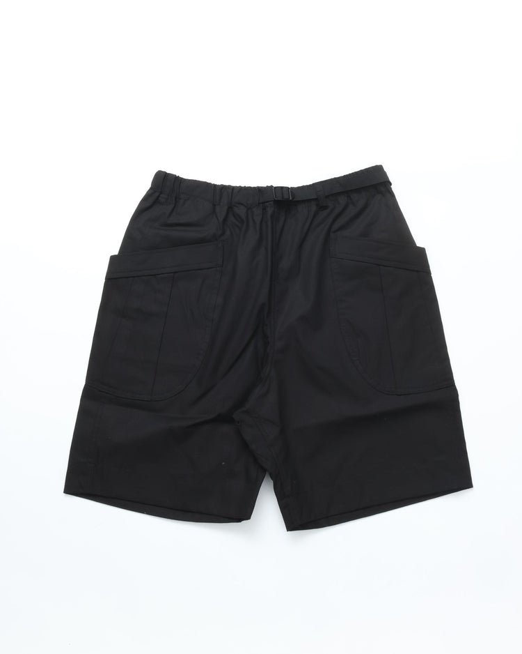 A VONTADE / Fatigue Shorts -SOLID- BLACK