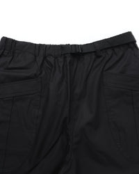 A VONTADE / Fatigue Shorts -SOLID- BLACK