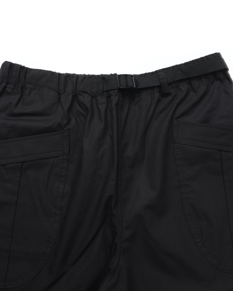 A VONTADE / Fatigue Shorts -SOLID- BLACK