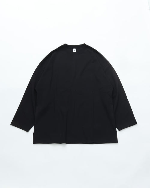mocT EGE ORGANIC MOCKRODY CREWNECK L/S TEE BLACK