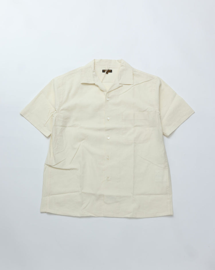 A VONTADE / Open Collar Shirts S/S 0 ECRU