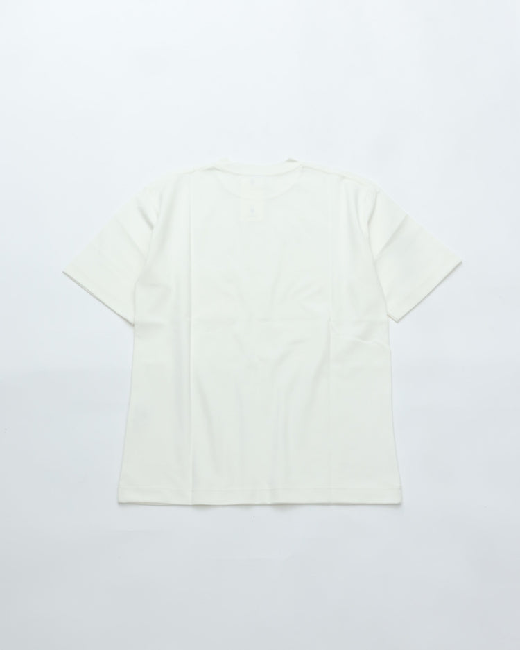 mocT　EGE ORGANIC MOCKRODY CREWNECK S/S TEE WHITE
