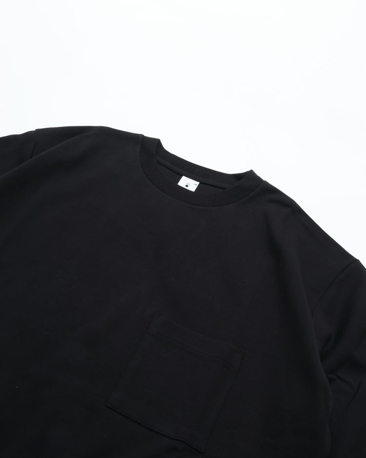 mocT　EGE ORGANIC MOCKRODY CREWNECK S/S TEE BLACK