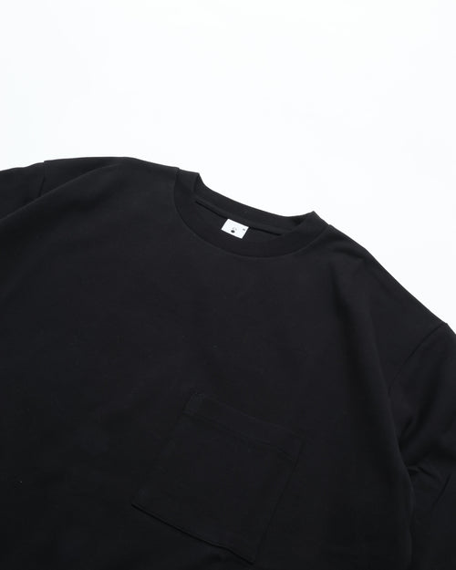 mocT EGE ORGANIC MOCKRODY CREWNECK S/S TEE BLACK