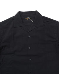 A VONTADE / Open Collar Shirts S/S 9 BLACK