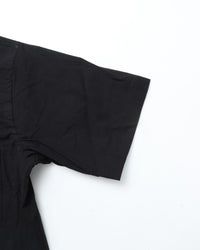 A VONTADE / Open Collar Shirts S/S 9 BLACK