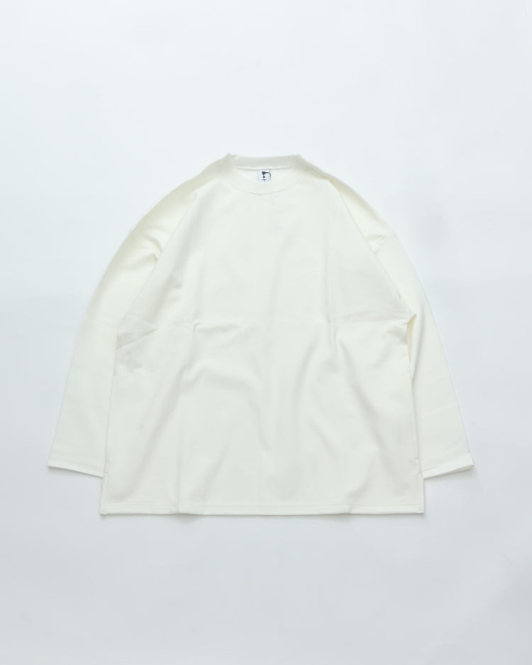 mocT　EGE ORGANIC MOCKRODY CREWNECK L/S TEE WHITE
