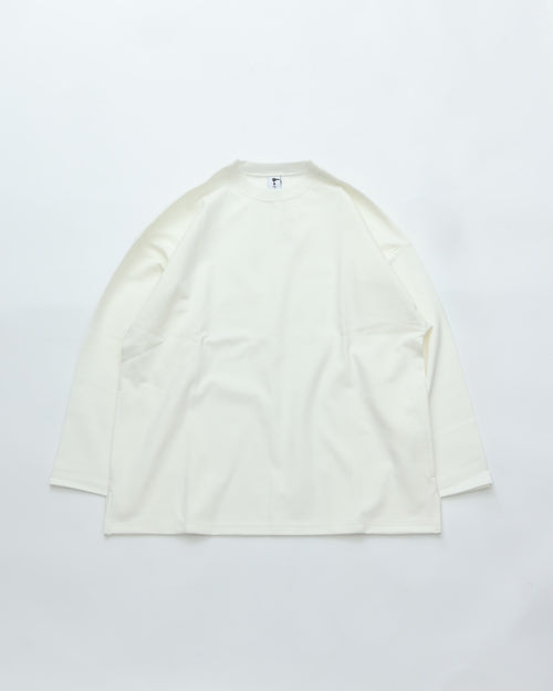 mocT EGE ORGANIC MOCKRODY CREWNECK L/S TEE WHITE