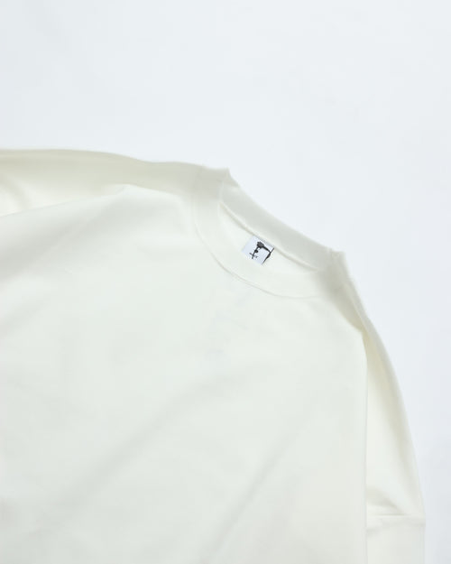 mocT　EGE ORGANIC MOCKRODY CREWNECK L/S TEE WHITE