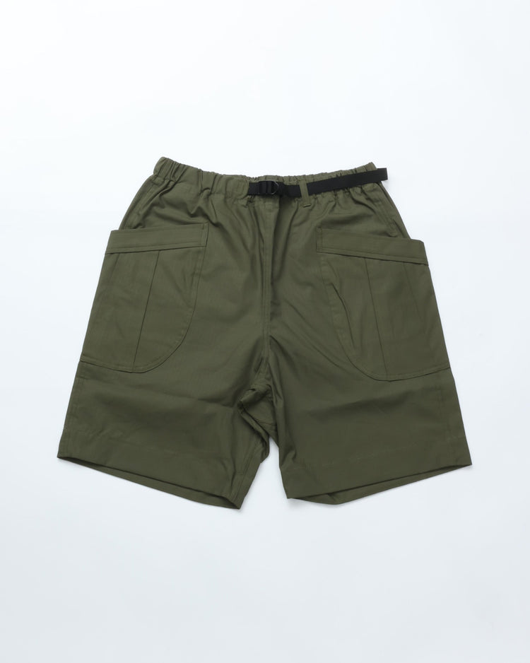 A VONTADE / Fatigue Shorts -SOLID- OLIVE